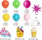 Hawaiian Balloon Arch Kit with 151 Latex Balloons & 4 Foil Balloons